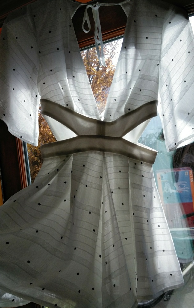 tiger mist CUT OUT ROMPER